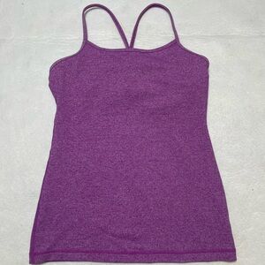 Lululemon Purple Women's Racerback Tank Top (Size 6)